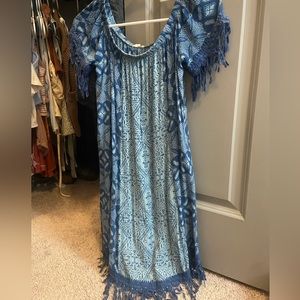 Off the shoulder summer dress